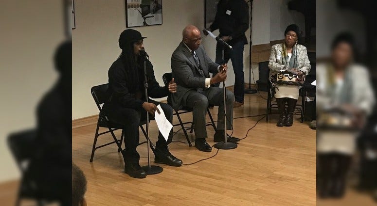 Mike Africa Jr. and Wilson Goode