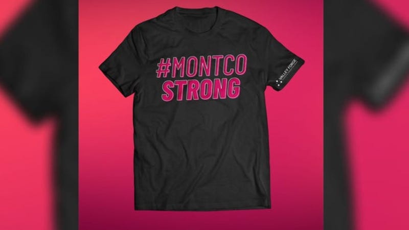 #MontcoStrong T-shirt campaign