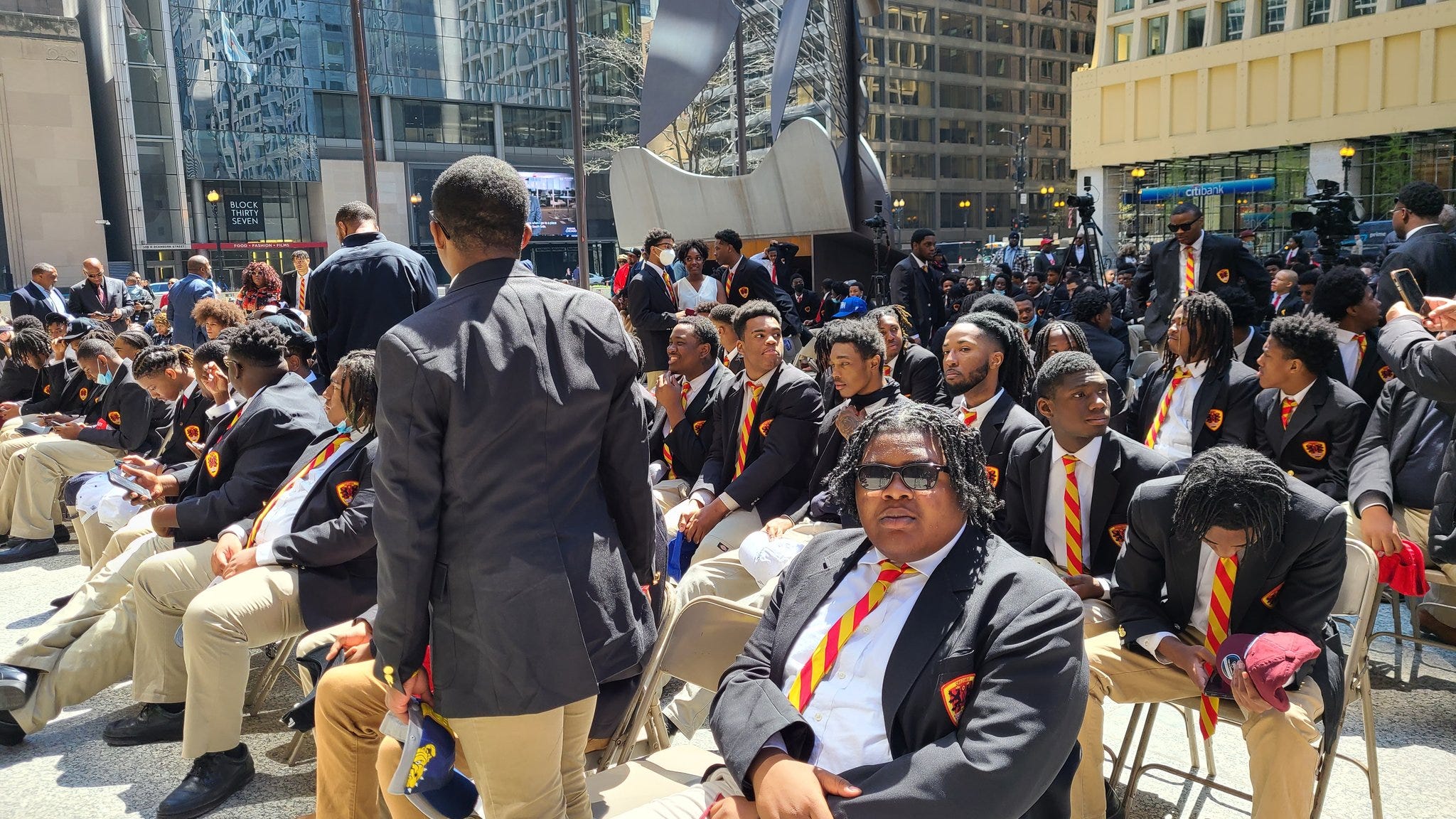 Another group of seniors college-bound from Urban Prep, but school's future is uncertain