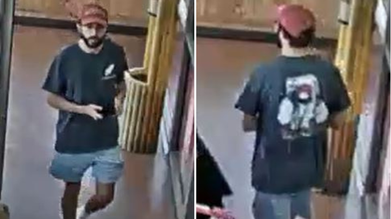 Police in Lower Merion are searching for a man accused of taking upskirt pictures of unsuspecting women.