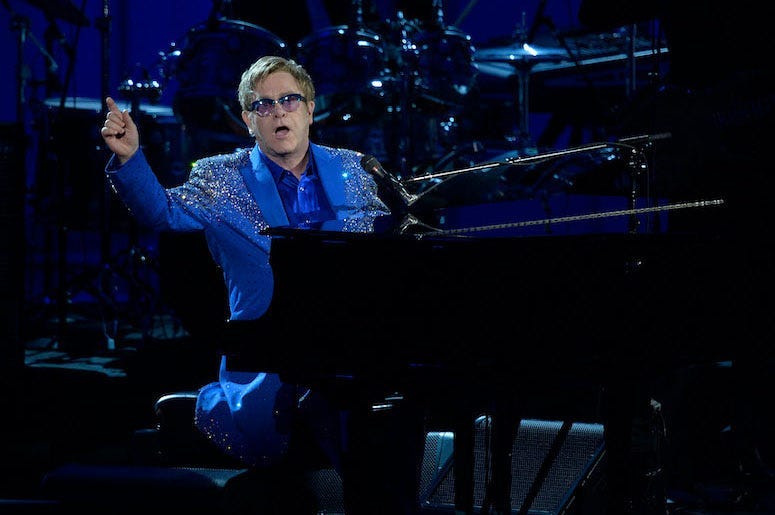 Elton John, Performing, 2013 Emmy Awards