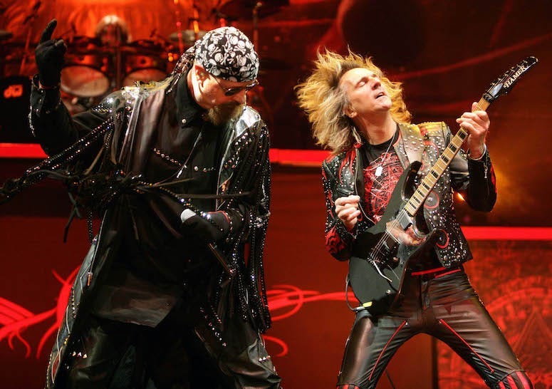 Rob Halford, Glenn Tipton, Judas Priest, Live, Concert, Sweden, 2009