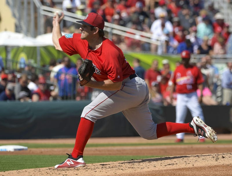 Red Sox minor league reliever Adam Lau