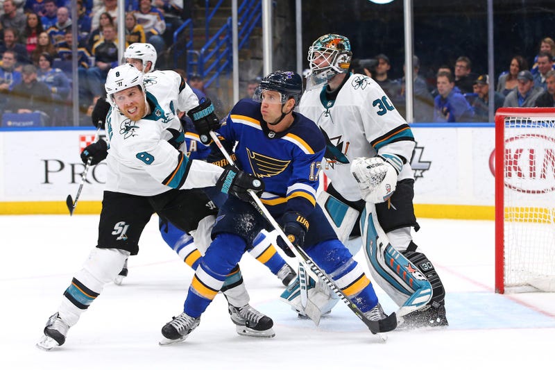St. Louis Blues left wing Jaden Schwartz