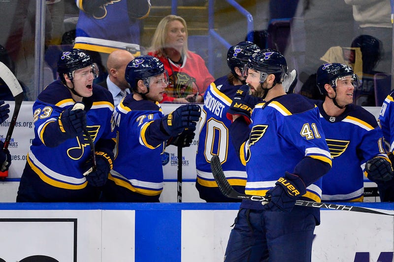 St. Louis Blues defenseman Robert Bortuzzo