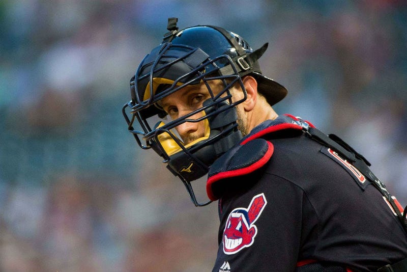 Yan Gomez made his first all-star team with the Indians in 2018.
