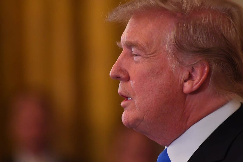 At the White House, President Donald Trump announces his nomination of Brett Kavanaugh for the Supreme Court of the United States.