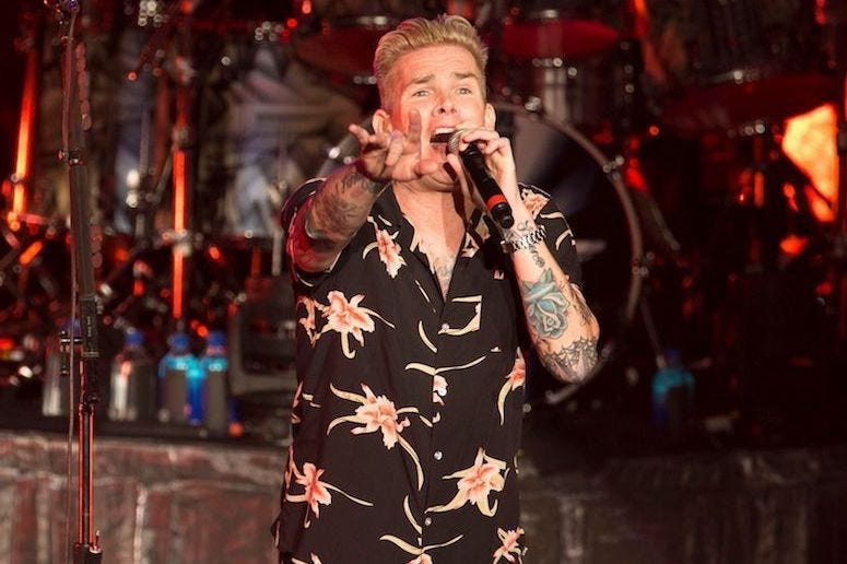 Mark McGrath, Sugar Ray, Concert, Singing, Smashing Pumpkins, 30th Anniversary, 2018
