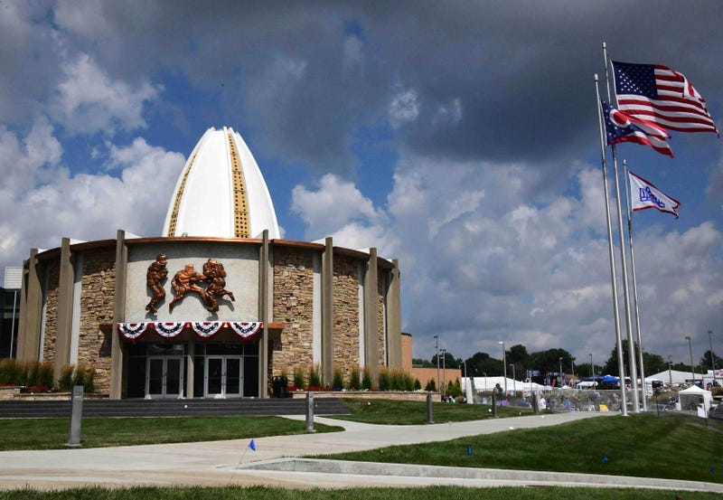 General overall view of the Pro Football Hall of Fame.