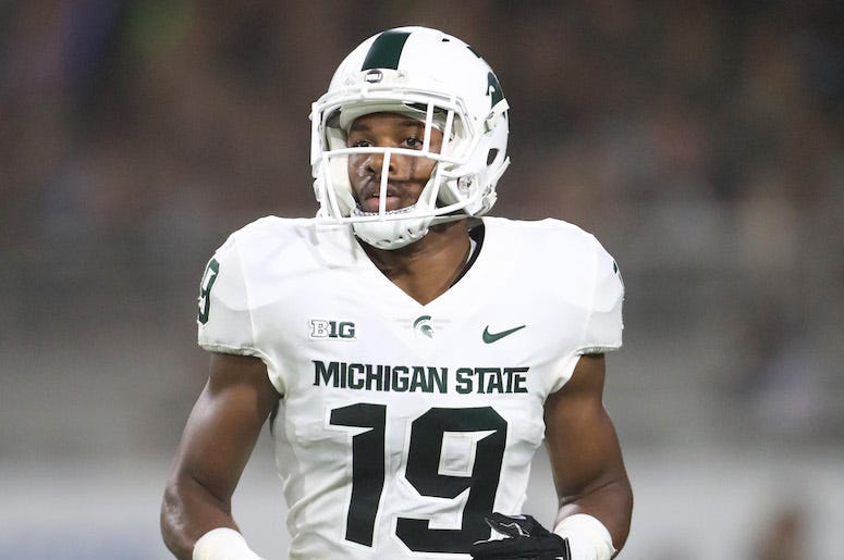 Josh Butler, Michigan State Spartans, Football, 2018