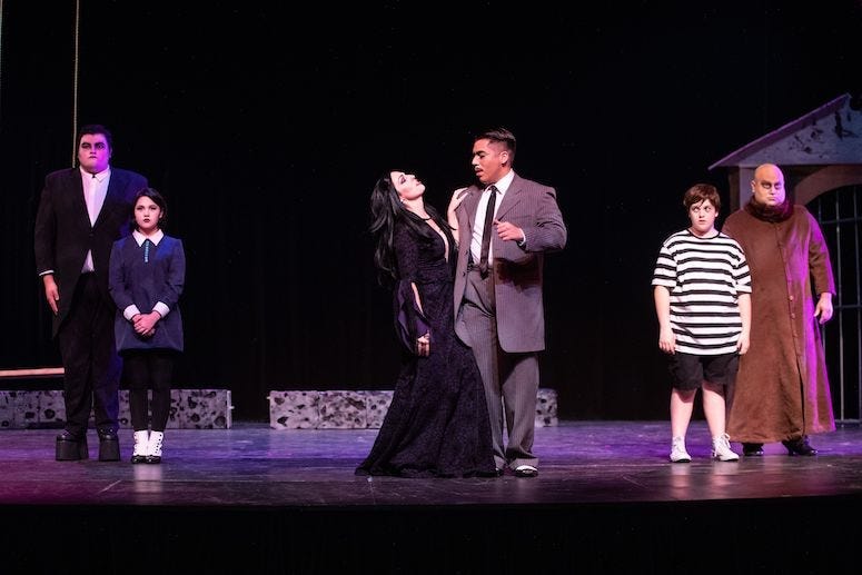 The Addams Family, Theater, Stage, The Harbor Playhouse, 2018