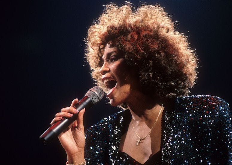 Whitney Houston, Concert, Madison Square Garden, 1987