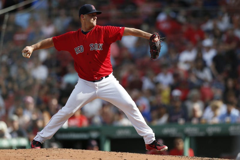 Red Sox pitcher Steven Wright