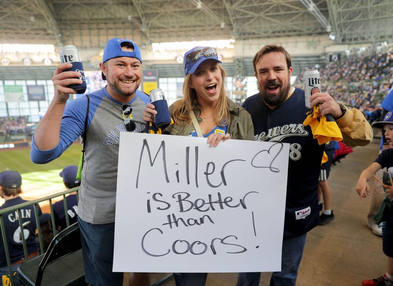 Fans at Miller Park