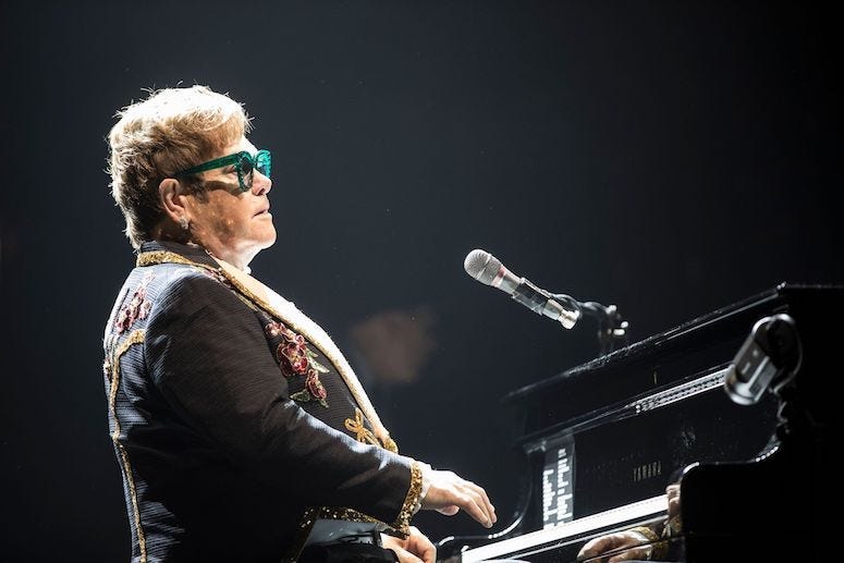 Elton John, Concert, Piano,  Farewell Yellow Brick Road Tour, 2018