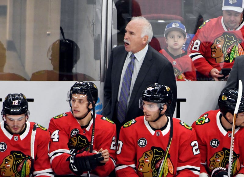 Chicago Blackhawks' head coach Joel Quenneville