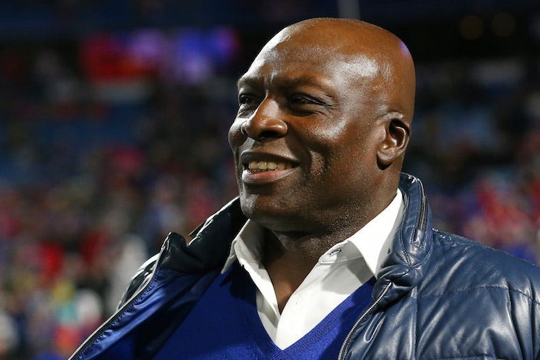 Bruce Smith, Pregame, Smile, 2018