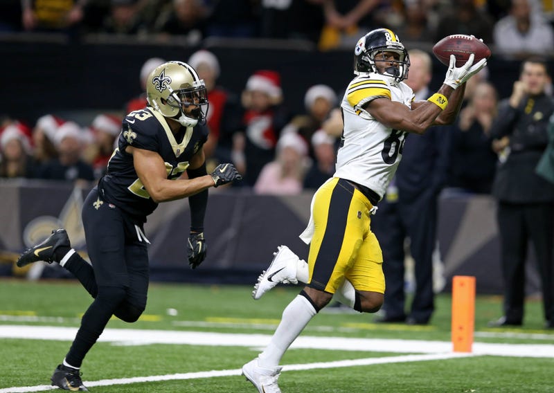 Antonio Brown TD catch