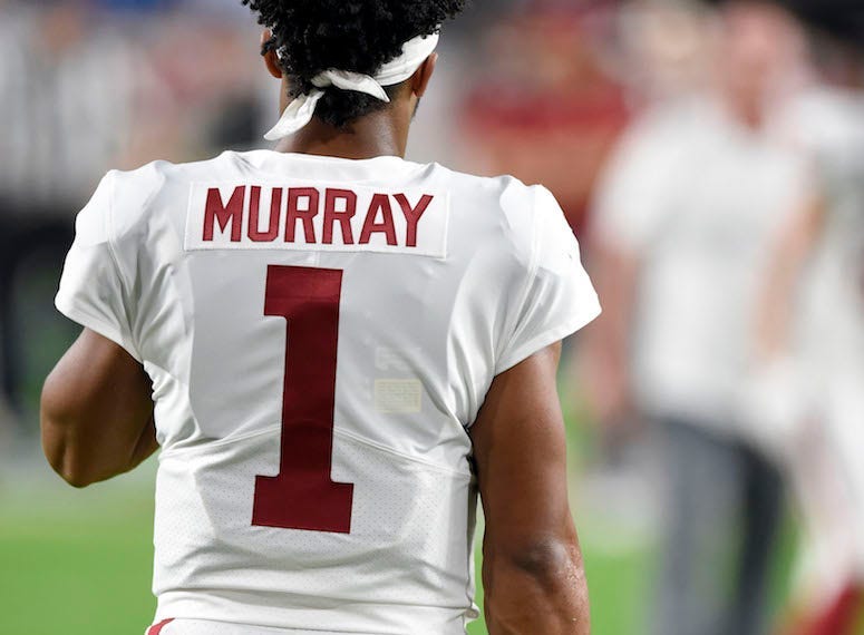 kyler murray, nfl draft, number 1, oklahoma, sooners, nike
