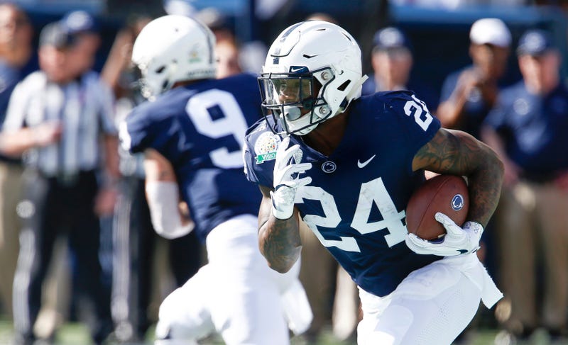 Penn State running back Miles Sanders