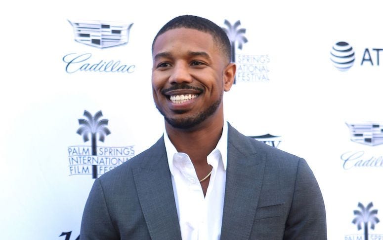 Michael B. Jordan, Red Carpet, Creative Impact Awards, Smile, 2019