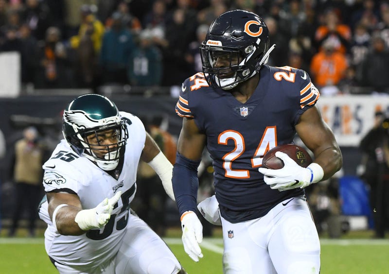 Chicago Bears versus Philadelphia Eagles