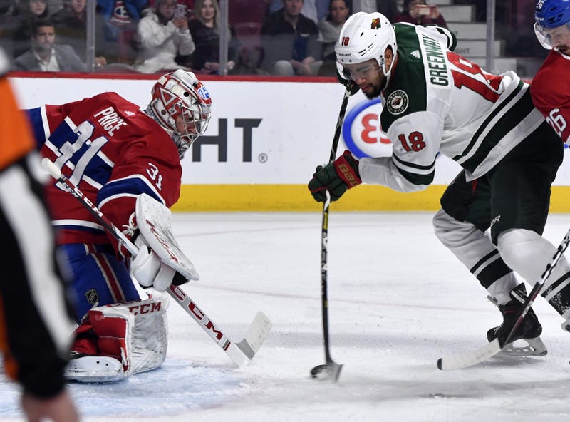 Jordan Greenway versus Carey Price
