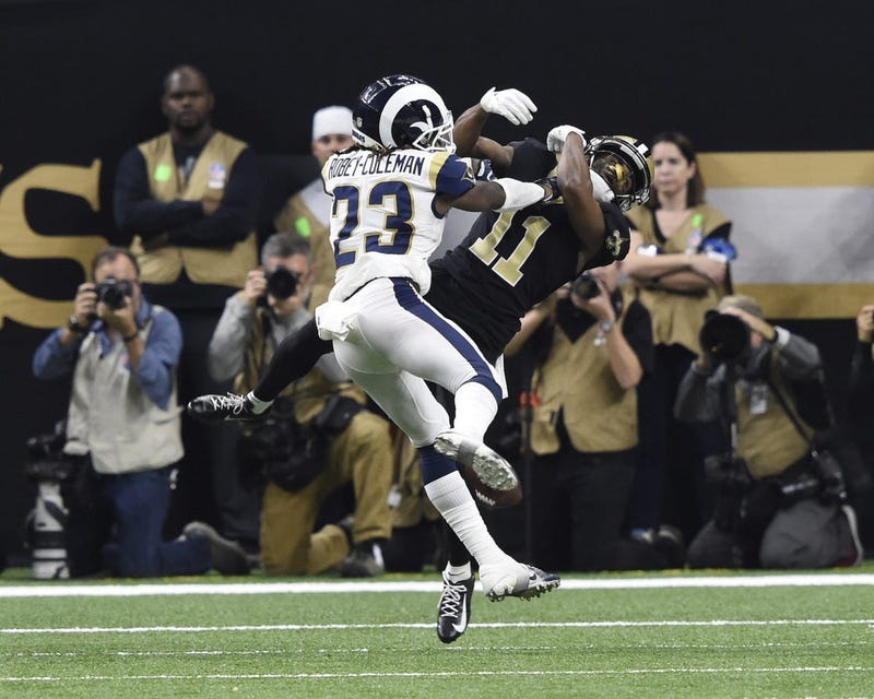  Los Angeles Rams defensive back Nickell Robey-Coleman 