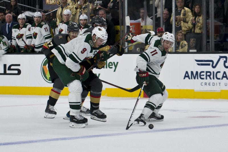 Zach Parise and Mikko Koivu