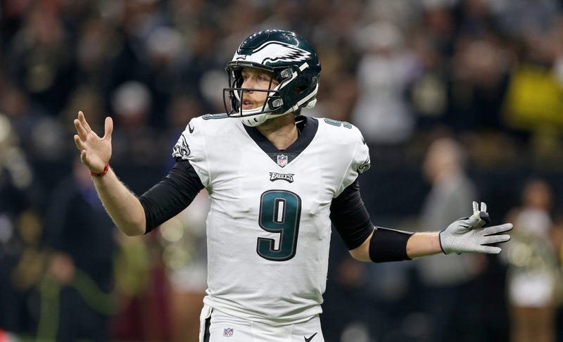 Philadelphia Eagles quarterback Nick Foles 