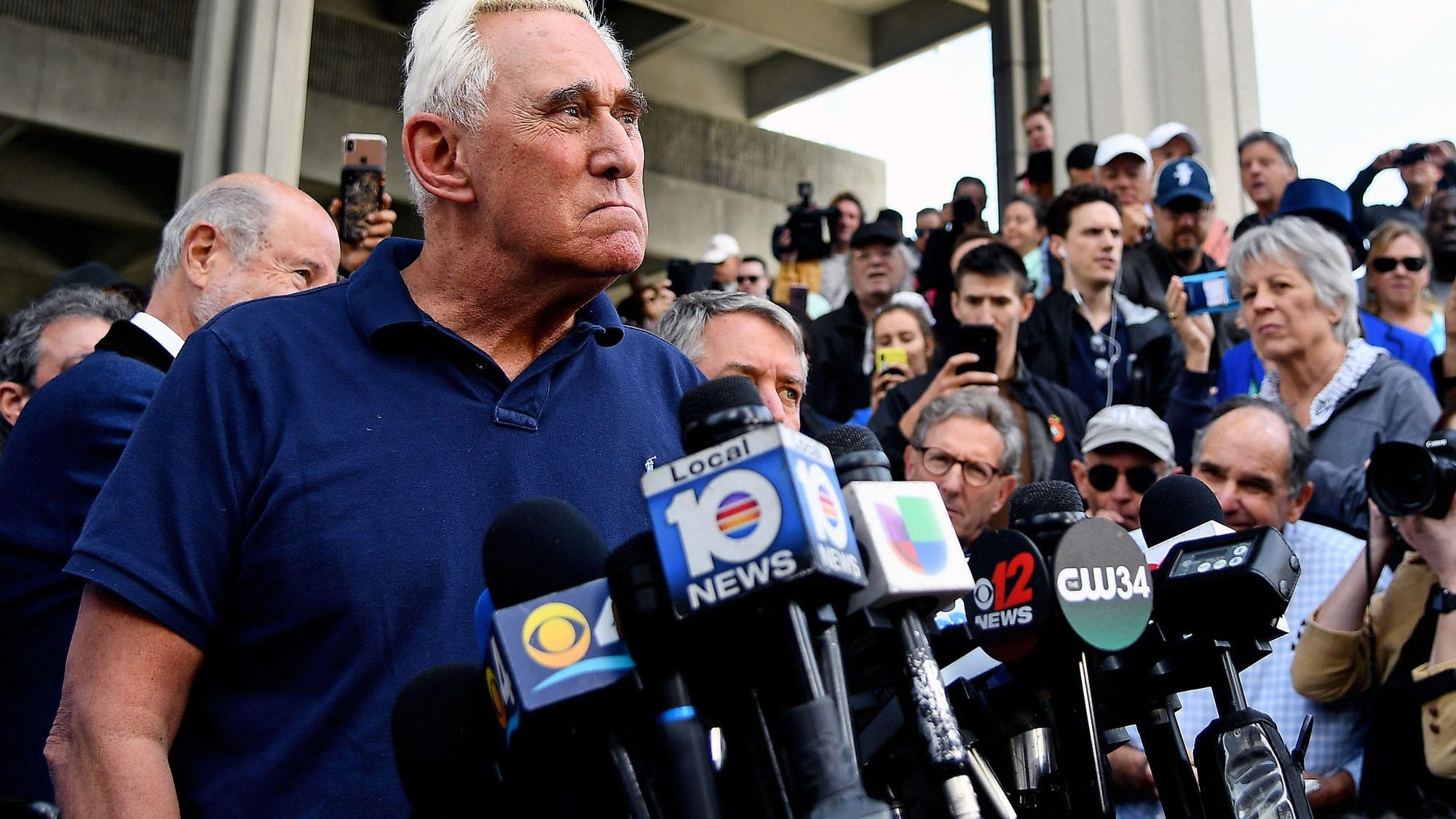 Trump Associate Roger Stone Gets 40 Months In Prison