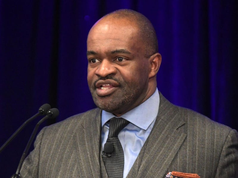NFLPA Executive Director DeMaurice Smith during the NFLPA press conference at the Georgia World Congress Center.
