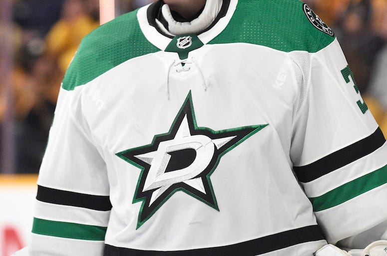 Dallas Stars, Jersey, Goalie, Anton Khudobin, Nashville, 2019