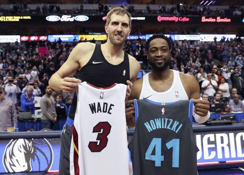 Dwayne Wade & Dirk Nowitzki