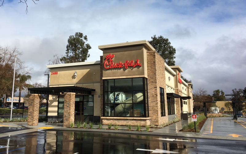 An indoor play area and a two-lane drive-thru are among the features at Chick-fil-A in Simi Valley. The restaurant will open on Feb. 21.