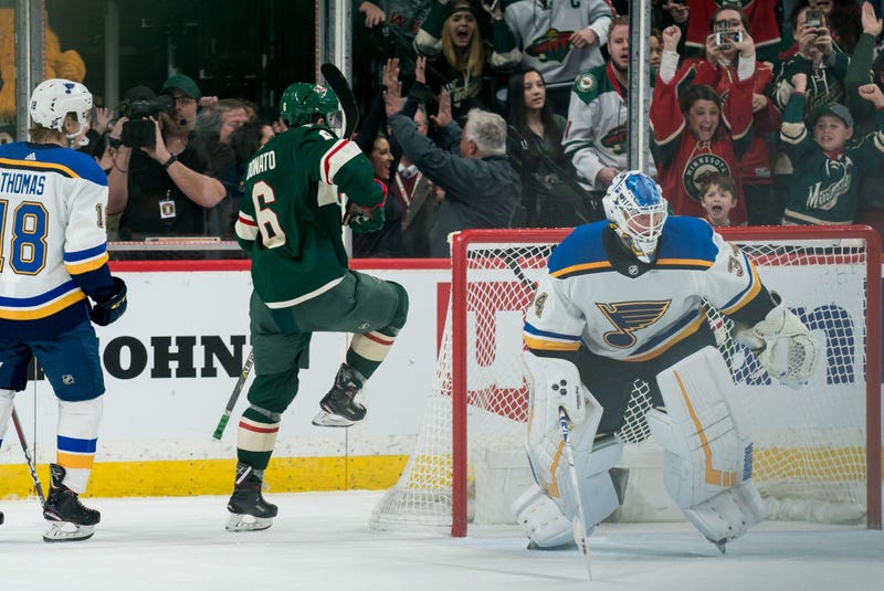 Wild win on Donato OT goal