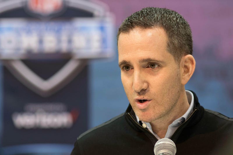 Philadelphia Eagles general manager Howie Roseman speaks to media during the 2019 NFL Combine at Indianapolis Convention Center. 