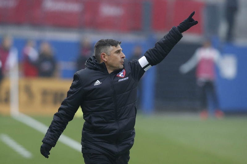 FC Dallas head coach Luchi Gonzalez