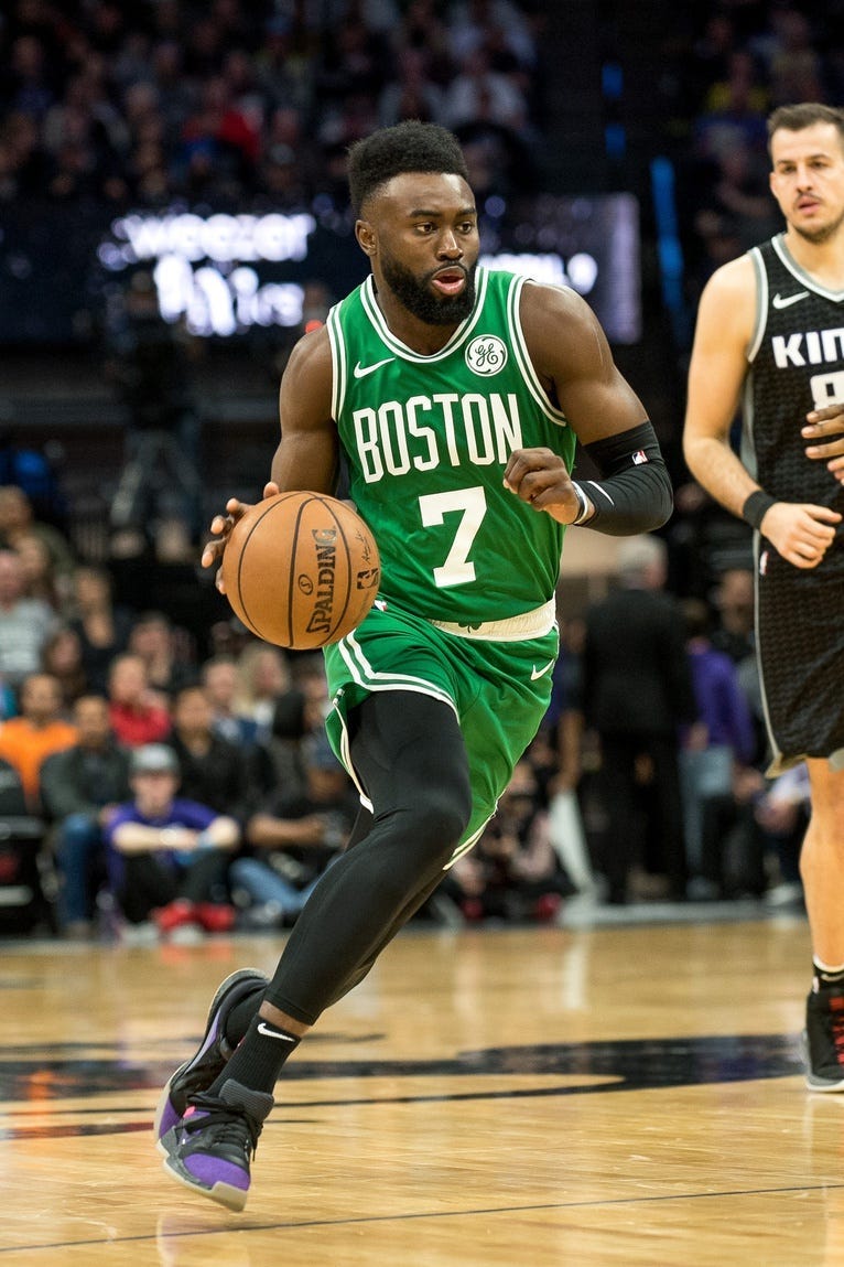 Celtics guard Jaylen Brown