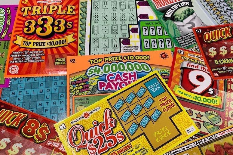 Lottery, Scratch Off Tickets, Lottery Ticket