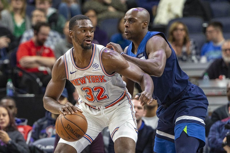 Anthony Tolliver on defense for the Wolves