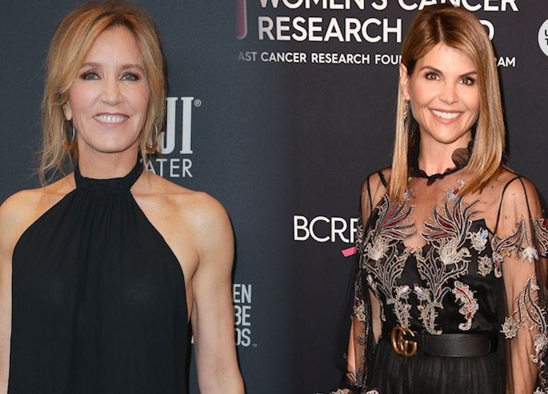 Felicity Huffman, Lori Loughlin, Red Carpets, Cropped Photos, 2019