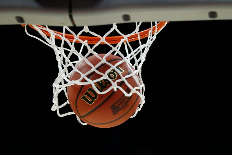 Basketball in Net