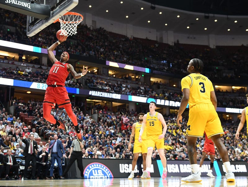 NCAA Tournament-West Regional-Michigan vs Texas Tech