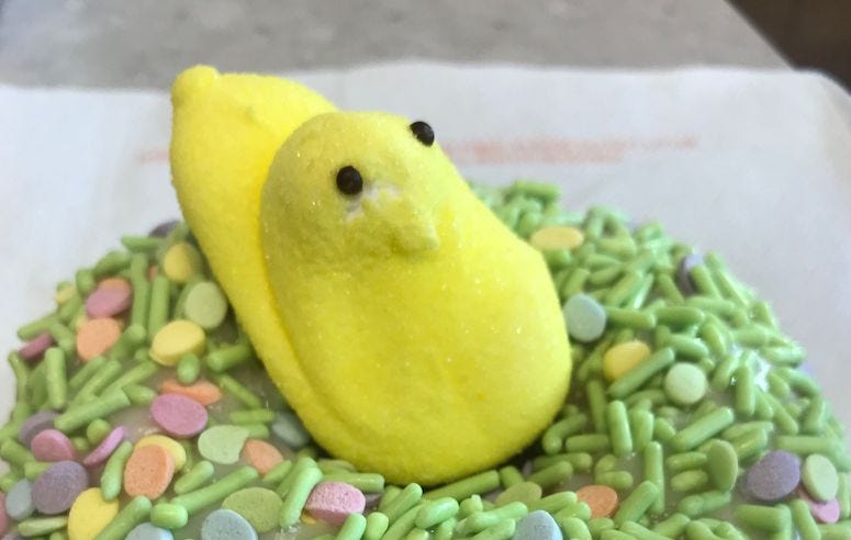 Peeps, Doughnut, Dunkin'