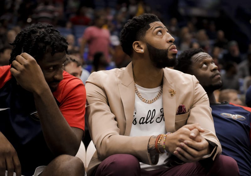 New Orleans Pelicans forward Anthony Davis