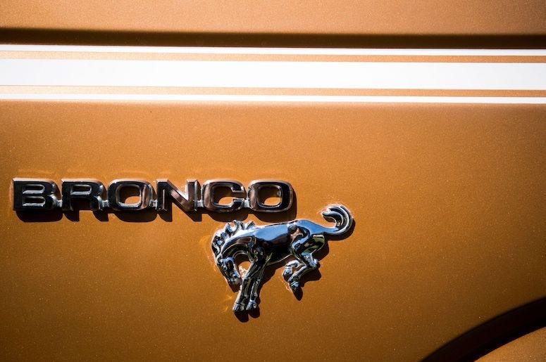 Ford Bronco, Logo, Super Bronco Celebration