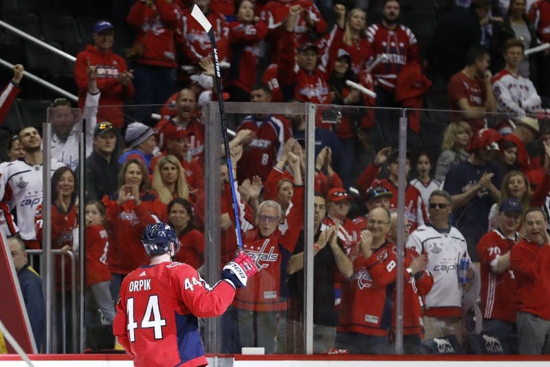 Brooks Orpik played the hero for the Capitals in Game 2.