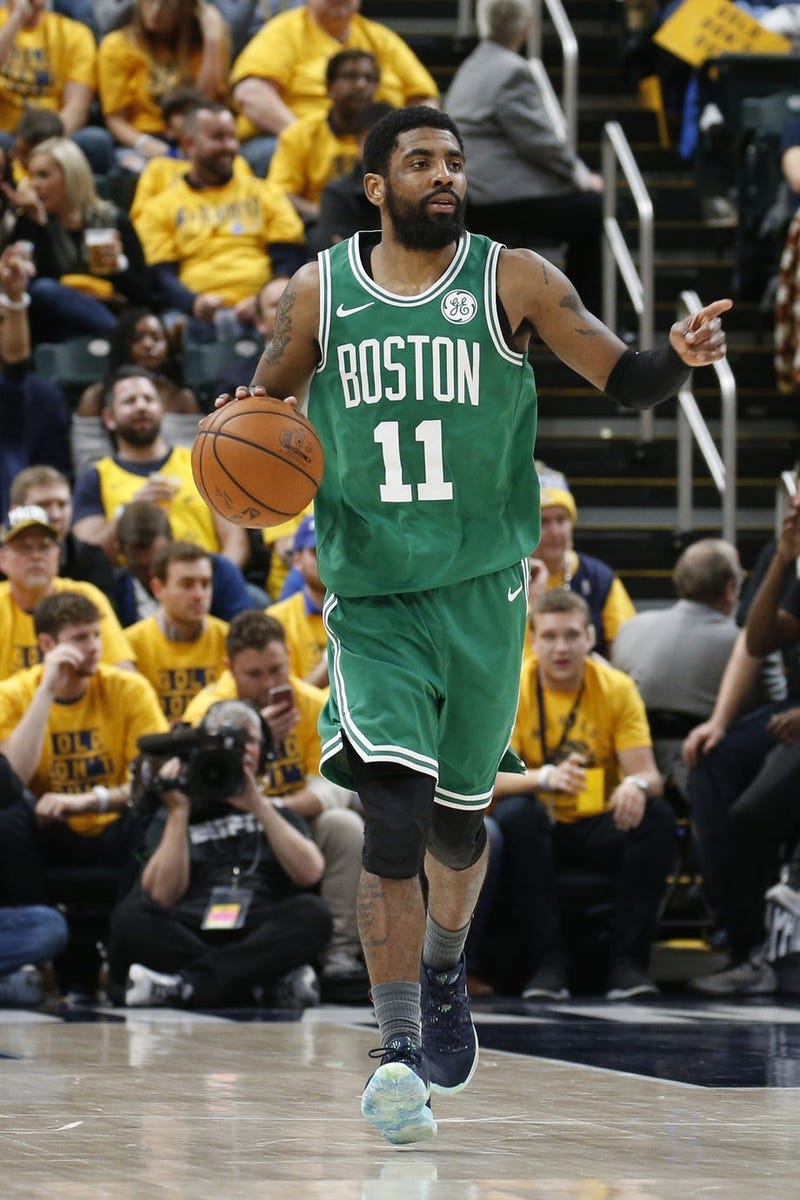 Celtics guard Kyrie Irving