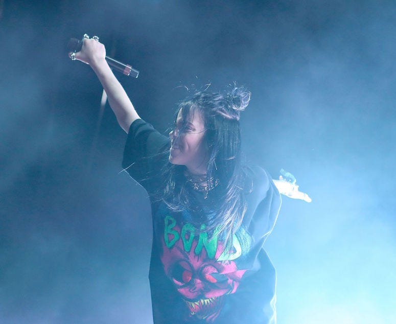 billie eilish, billie, eilish, bad guy, tough guy, justin bieber, dreams, goals, friends, aac, when we all fall asleep where do we go